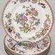 Minton Cuckoo, Cuckoo 6 dessert plates, porcelain, hand-painted 22.6 cm