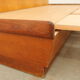 Mid century sofabed in walnut by jindrich halabala for up zavody, 1950´s