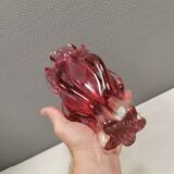 Bohemian glass vase, by Josef Hospodka for Chrisbka Glaswerke 1960s