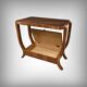 Console en placage de noyer, style art déco – XXe