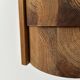 Vintage XL wall light, pin, suede, 1970