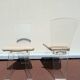 70s plexiglass lucite chairs