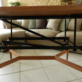 Scandinavian table adjustable and retractable Smørrebrød