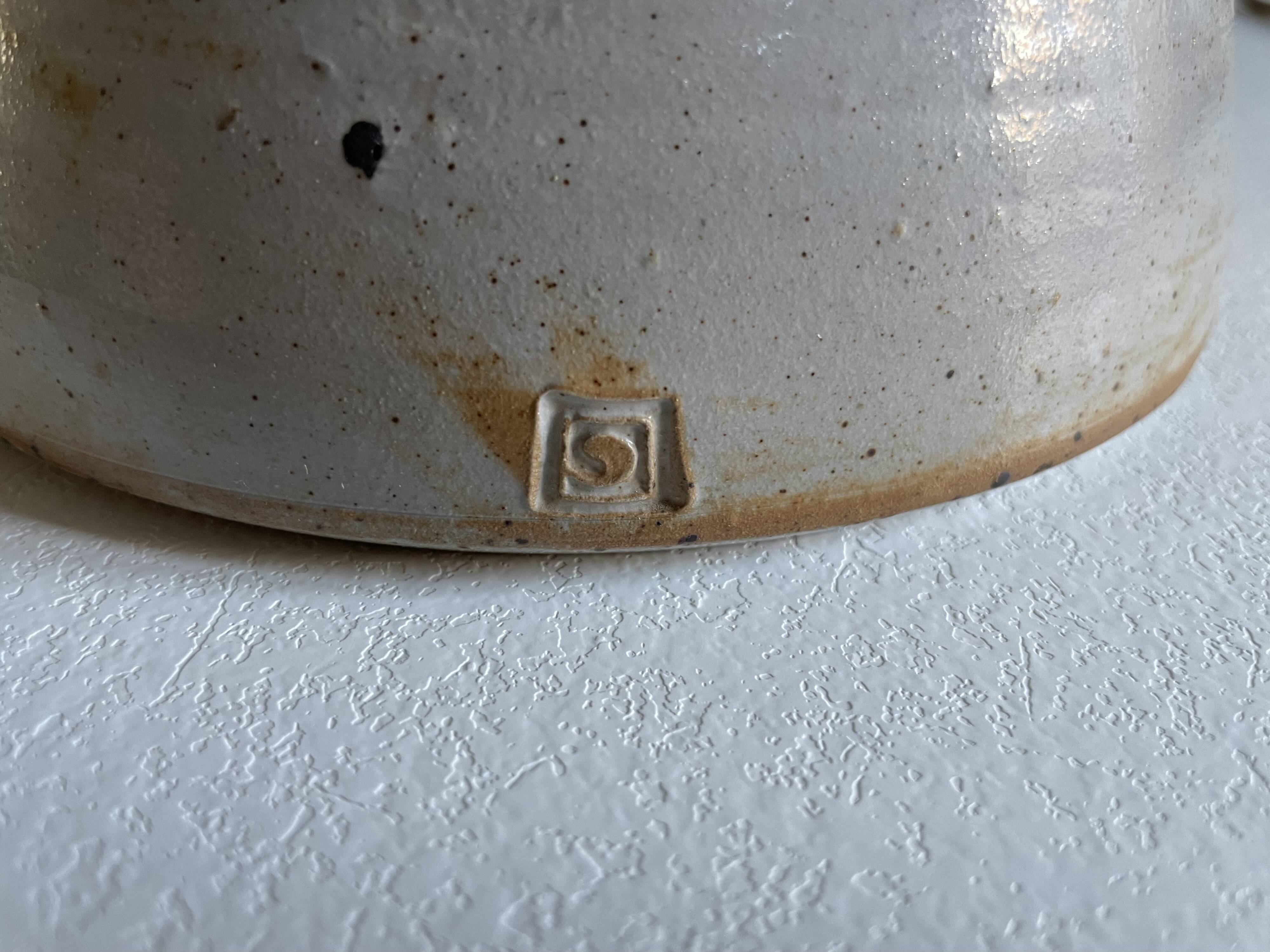 70s ceramic lamp