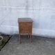 Nightstand, marble bedside table