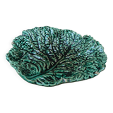 Sarreguemines ceramic cabbage leaf emptier