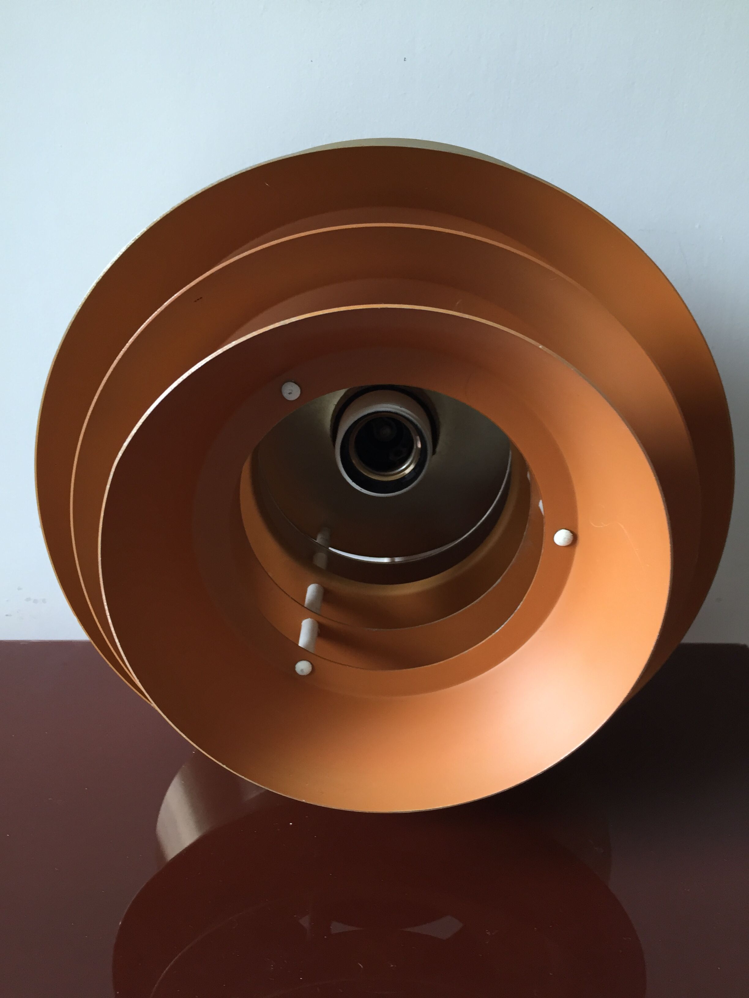 Brass hanging lamp by Carl Thore for Granhaga