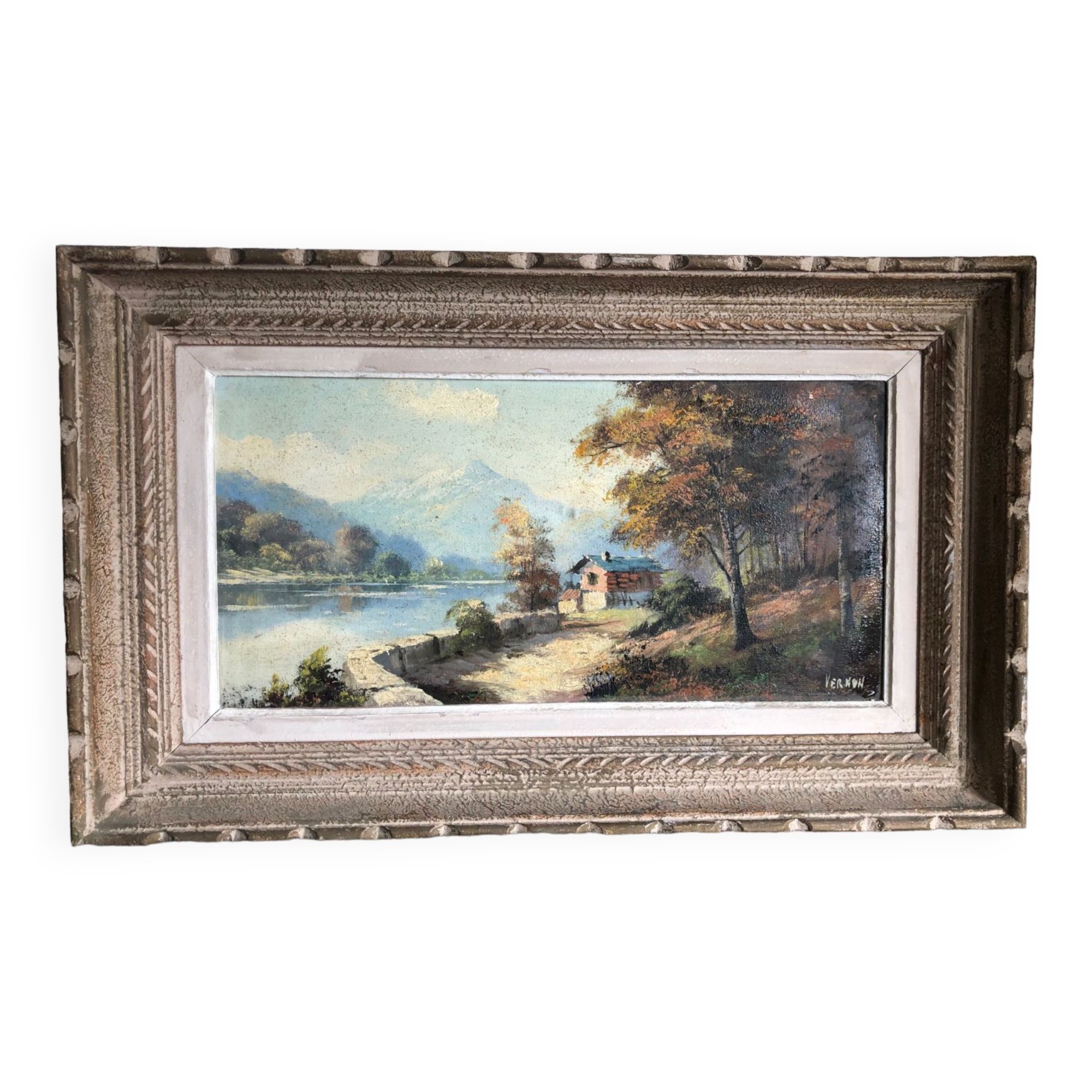 Mountain landscape painting