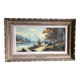 Mountain landscape painting