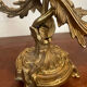 Paire de chandeliers en bronze