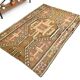Brown & Beige Tribal Turkish Kilim Rug 132x200Cm SK 35210