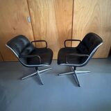Charles Pollock armchairs for Knoll