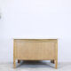 Desk in rattan and caning