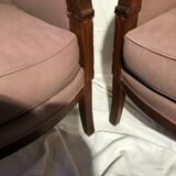Pair of bergères, Restoration period