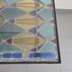 Vintage stained glass coffee table 1960