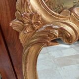 Ancien miroir trumeau style Louis XV
