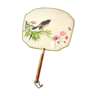 Fan hand screen silk and bamboo - decoration bird flowers hand-painted china