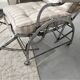 Wilson's adjustable folding chair made of steel produced in 1871