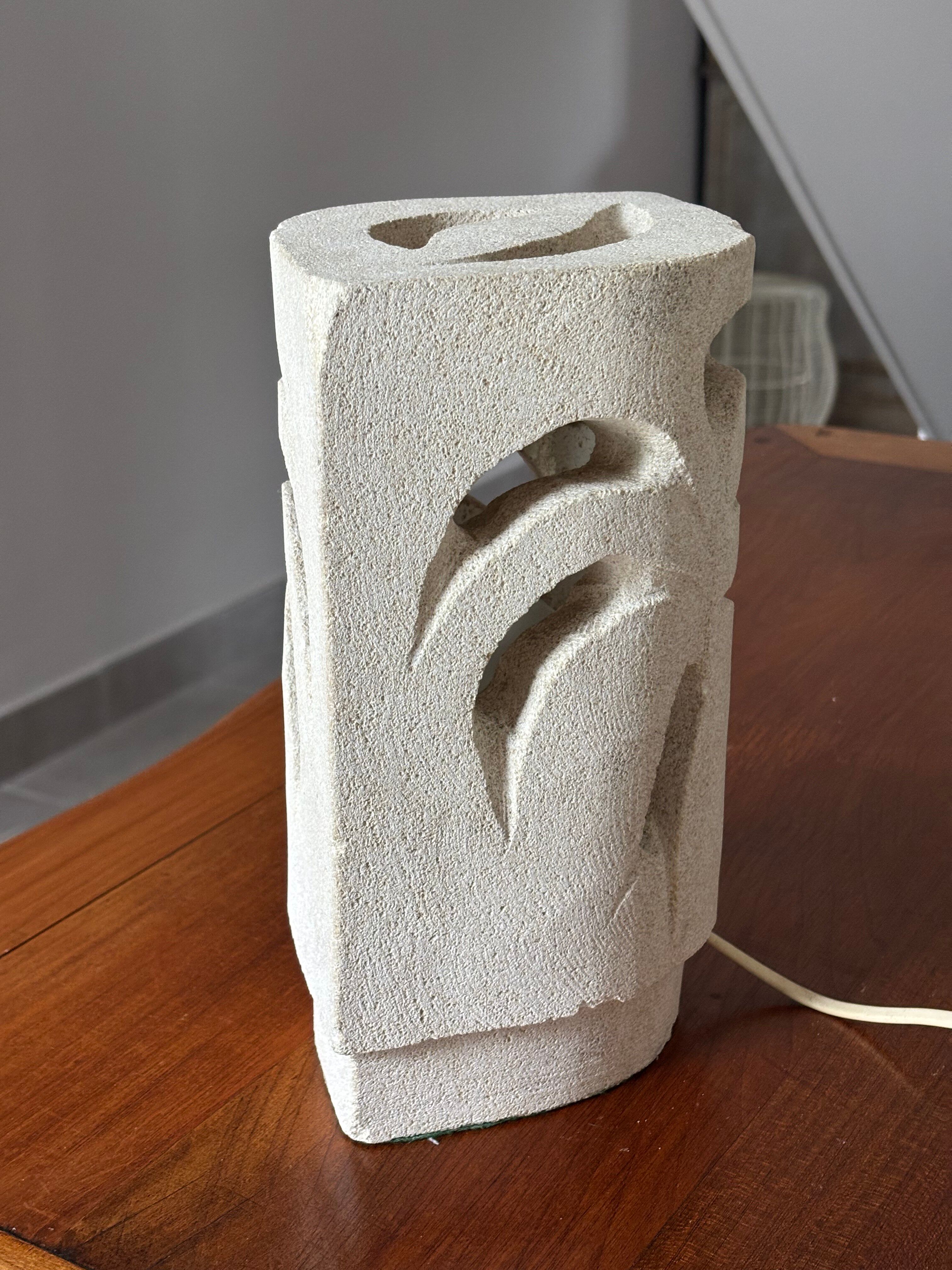 Stone lamp Evy Dan