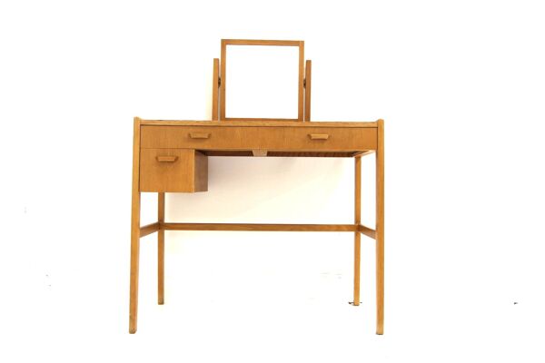 Coiffeuse scandinave en chêne, Suède, 1960