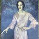 Tableau - Portrait of a woman in a purple dress - 1971