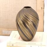 Vase en laiton, années 70