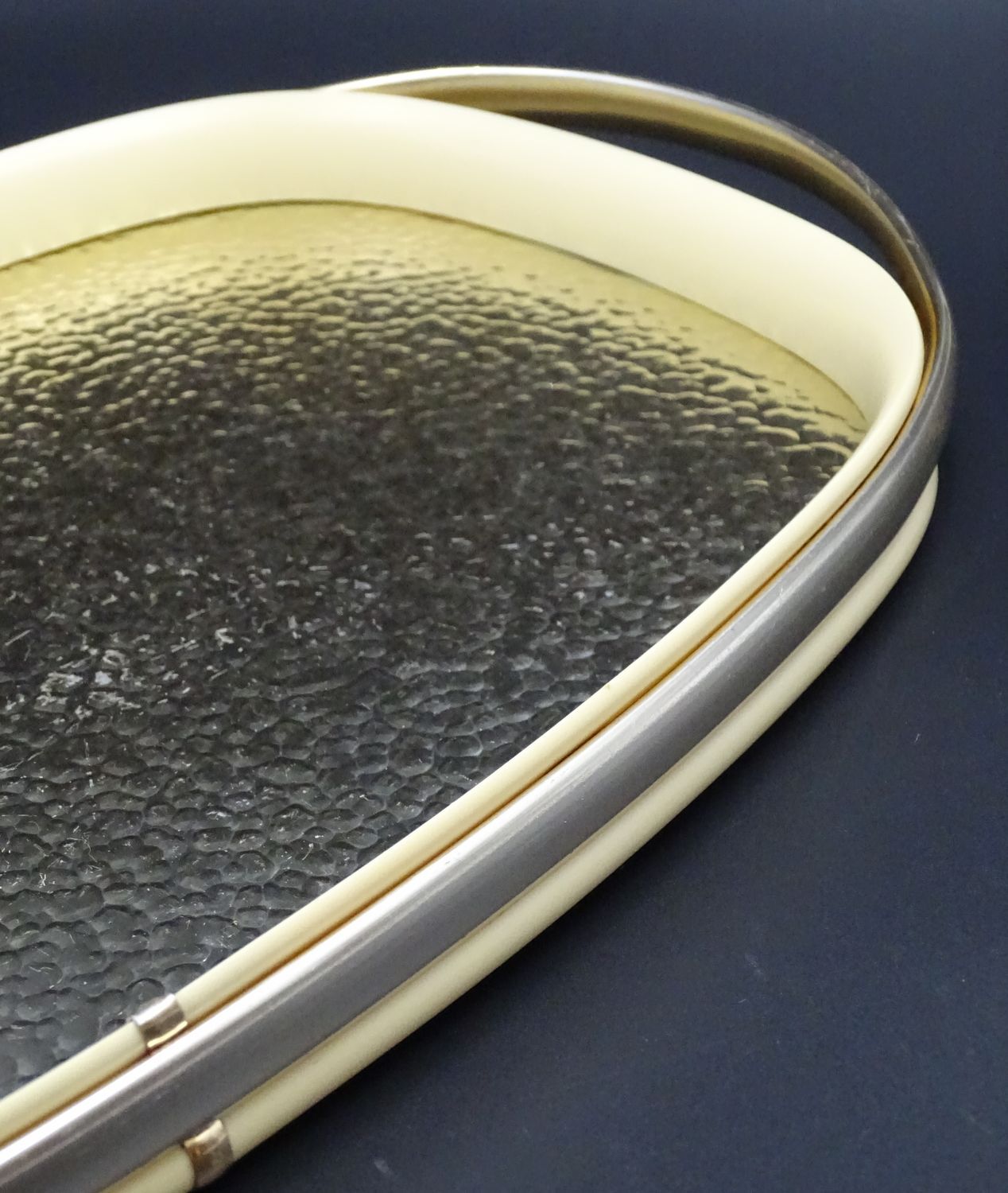 1970s Plateau - Silver Italian Design - Medium Size - So Vintage