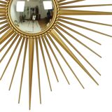 Large Vintage Sun Mirror Chaty Vallauris France 86cm