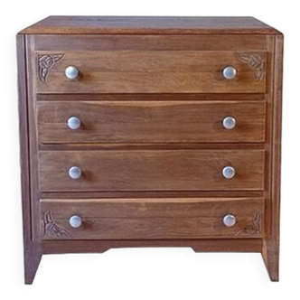 Commode art déco vintage 1940 - 1950