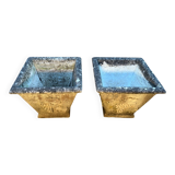 Pair of stone planters