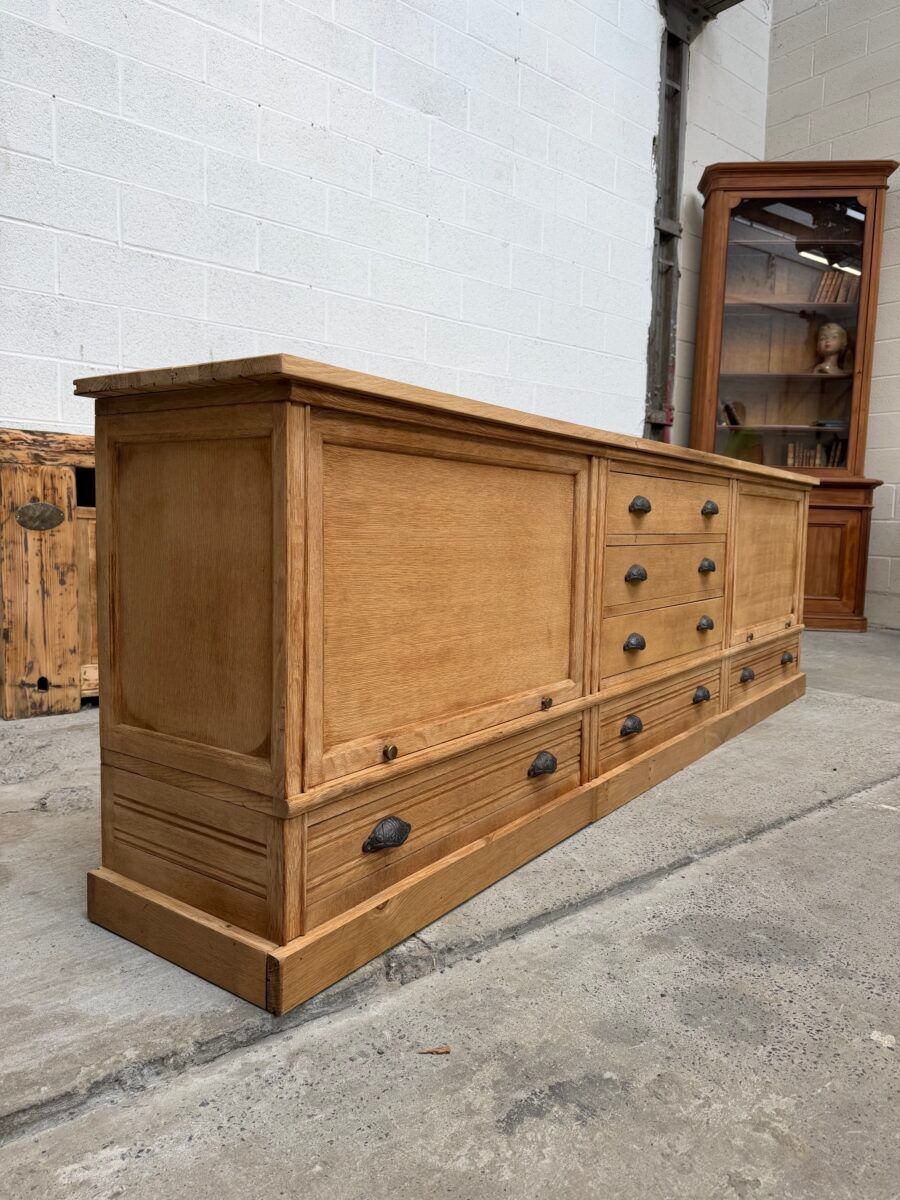 1960s oak workshop furniture