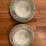 Set of 2 limoges porcelain tea cups