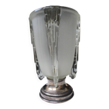 Art deco lamp jean gauthier ezan opalescent glass 1930s