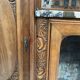 Art Deco buffet in solid walnut, 20th century.