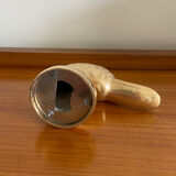 Vintage brass bottle opener duck head