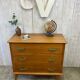 Commode vintage pieds compas