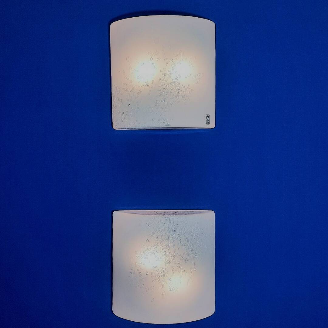 “Idra” wall lights, Rosanna Toso, Leucos, 1982