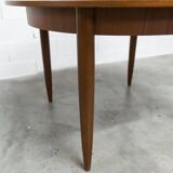 1968 transformable teak table in impeccable condition