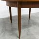 Transformable teak table 1968, impeccable condition