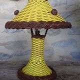 Lampe scoubidou jaune