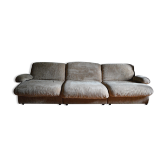 Velvet sofa