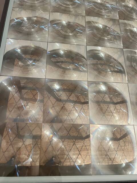 B&B Italia Lens Table designed by Patricia Urquiola