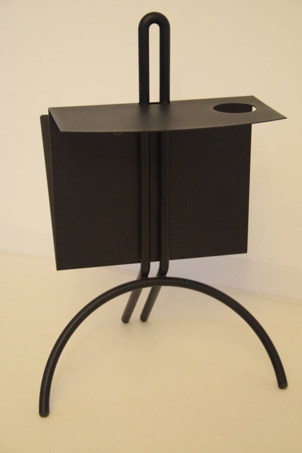Magazine holders - Sofa end - Side table - Vintage - 80s - Design
