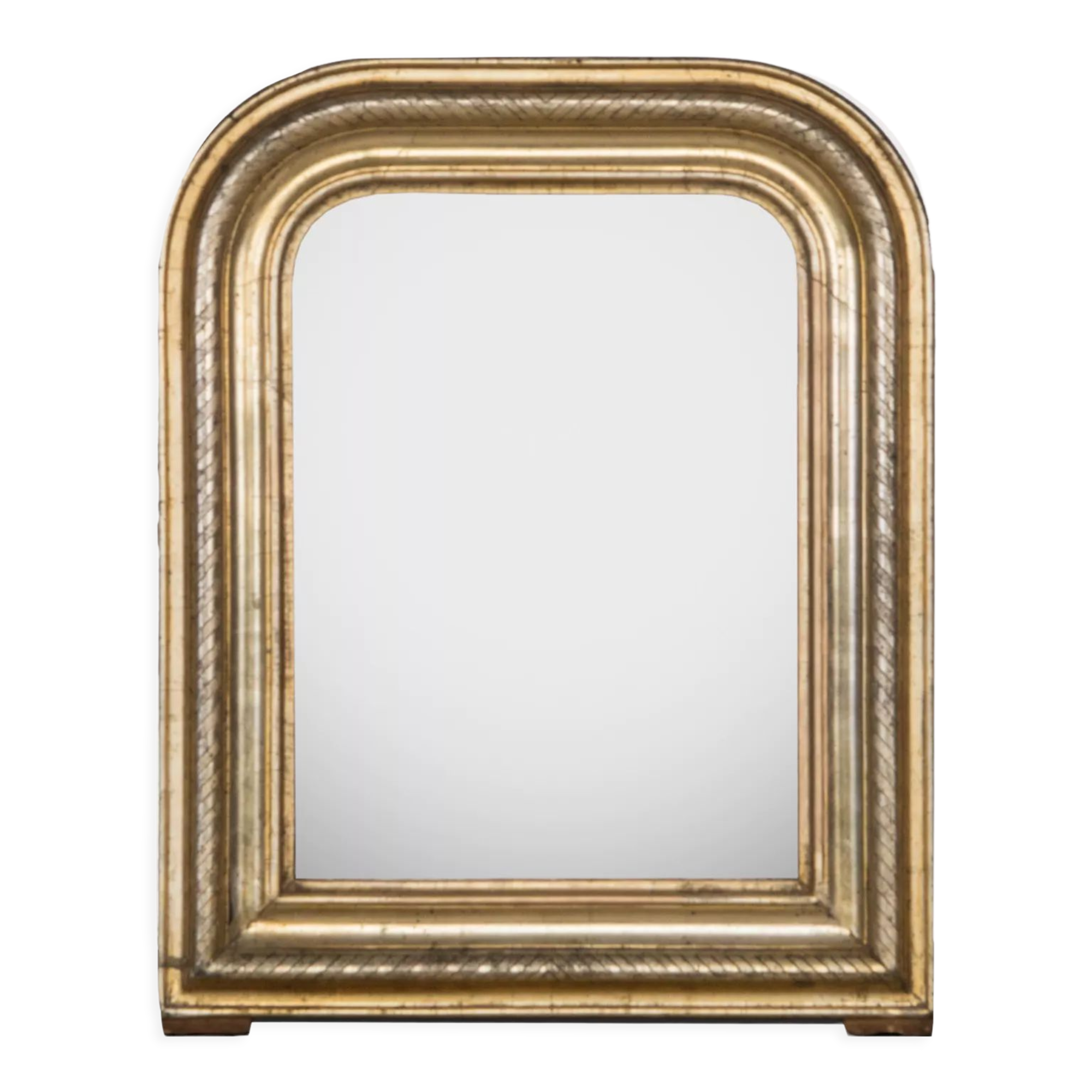 19th C Louis Philipe Mirror with Stripes