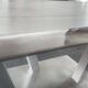 Aluminum coffee table
