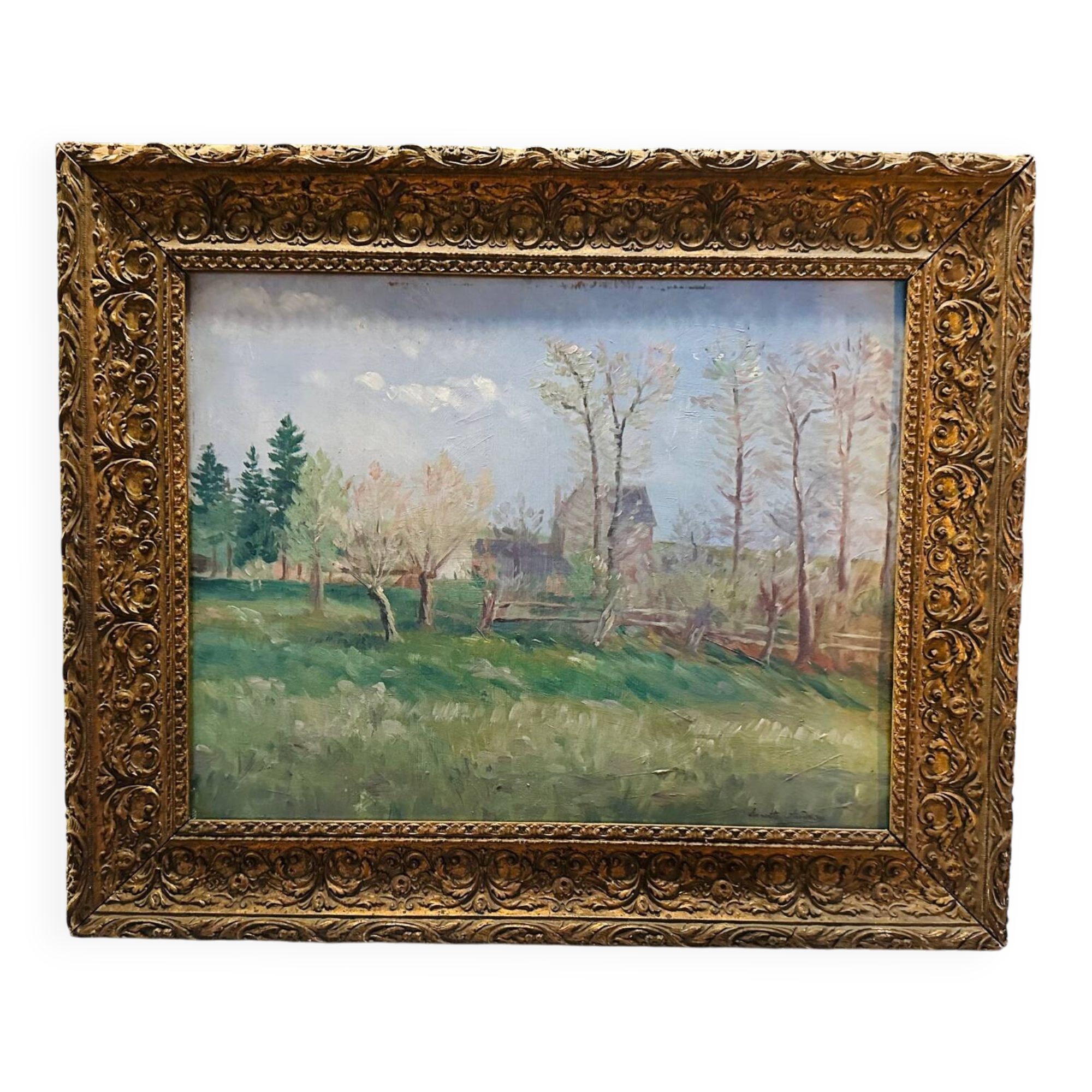 Norman landscape painting