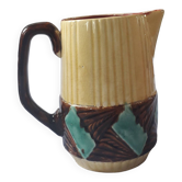 Vase vintage en barbotine