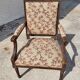 Armchair Louis XVI walnut of the XIXth century