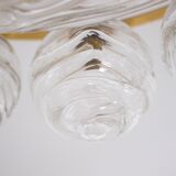 "Snowball" ceiling lamp in blown glass