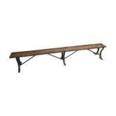 Ancien banc en métal
